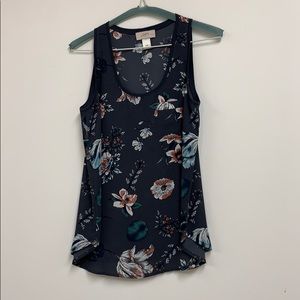 Loft sleeveless top